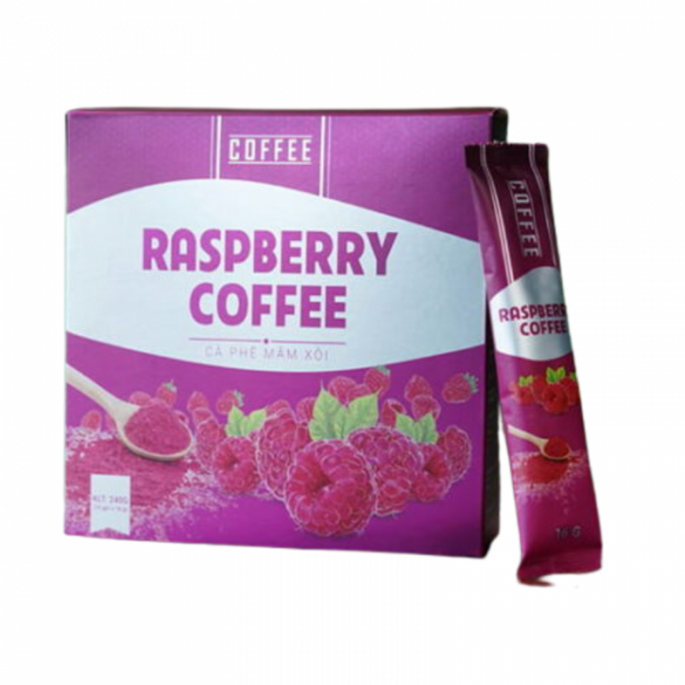 Cà Phê Giúp Giảm Cân Mâm Xôi Raspberry Coffee Hộp 15 gói 1